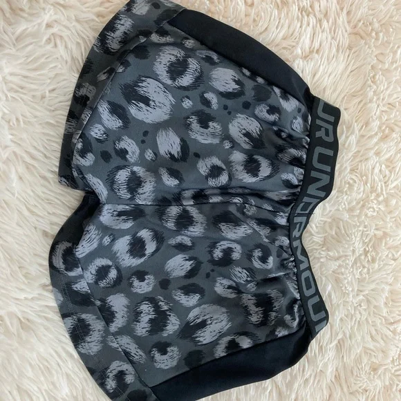 Bundle of 2 Under Armour Black and Gray Athletic Shorts - Picture 3 of 5